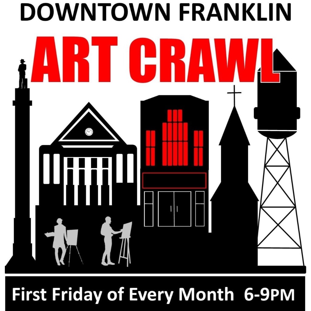 Downtown Franklin Art Crawl splash image